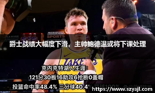 爵士战绩大幅度下滑,主帅鲍德温或将下课处理